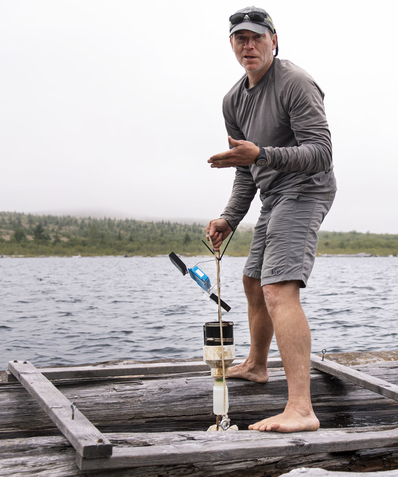 Balancing on the logs
